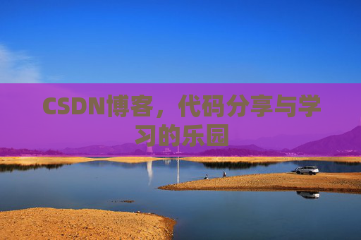 CSDN博客，代码分享与学习的乐园
